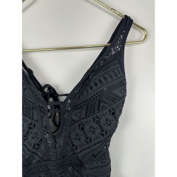 Becca by Rebecca Virtue  Color Play  1 Piece Women's Swimsuit small Style 711037 - Picture 5 of 5